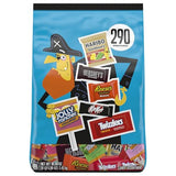 Hershey Miniatures Assorted Flavored, Halloween Candy Bulk Bag, 85.89 oz (290 Pieces)