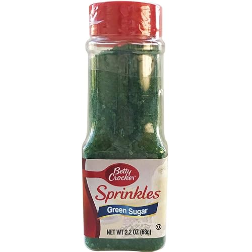 Betty Crocker Decorations Green Crystal, 2.25-Ounce (Pack of 6)