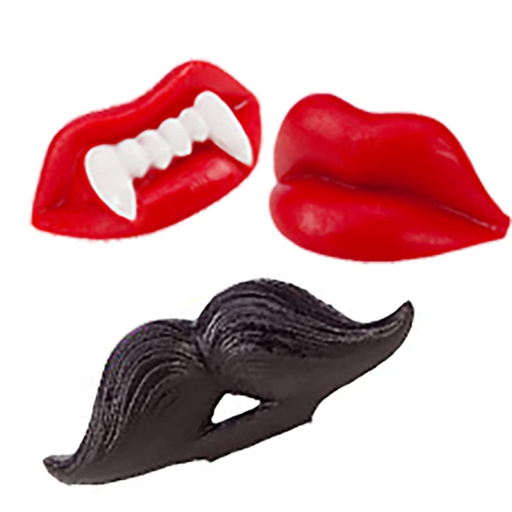 Fruidles Halloween Original Chewable Disguise, Play Now, Chew Later Wax Candy, Party Favorite Treats (Candy Wax Variety 3 Pack)