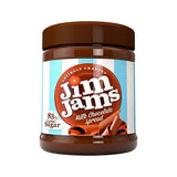 JimJams 83% Less Sugar Milk Chocolate Spread 350g - Pack of 2
