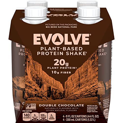 Evolve, Protein Shake Classic Chocolate, 11 Fl Oz, 4 Pack