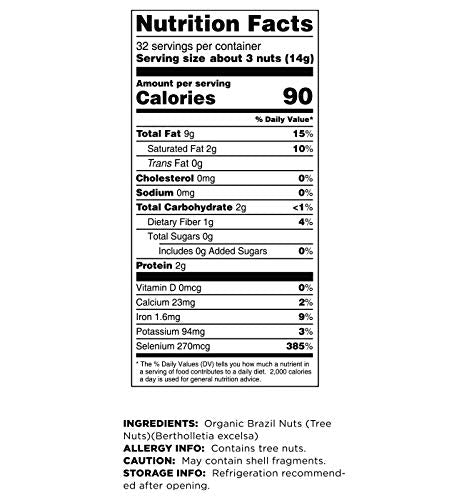 Terrasoul Superfoods Organic Brazil Nuts, 2 Lbs (2 Pack) - Raw | Unsalted | Rich in Selenium