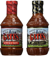 Gates Original Classic Bar-B-Q Sauce & Extra Hot - Variety 2 Pack