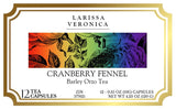 Cranberry Fennel Barley Orzo Tea (Single Serve K-Cup Pods) (12 pods, ZIN: 577621) - 3 Pack