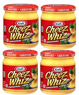 Kraft Cheez Whiz Original Cheese Dip, 15 oz Jar
