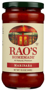 Rao's Homemade Marinara Sauce, 15.5 Oz Jar, 6 Pack