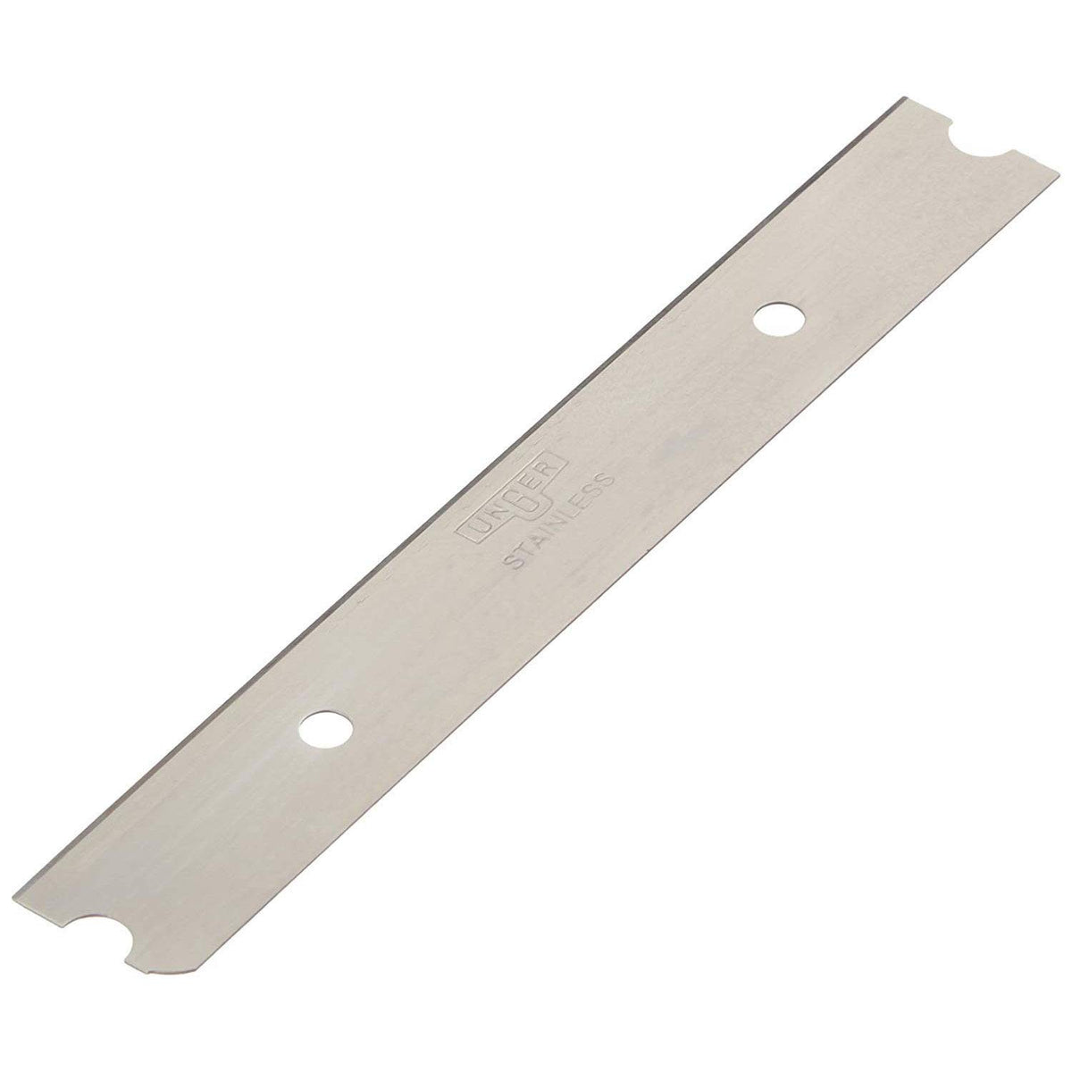 UNGER 4" Stainless Steel Replacement Blades, 10 Blades/Pack