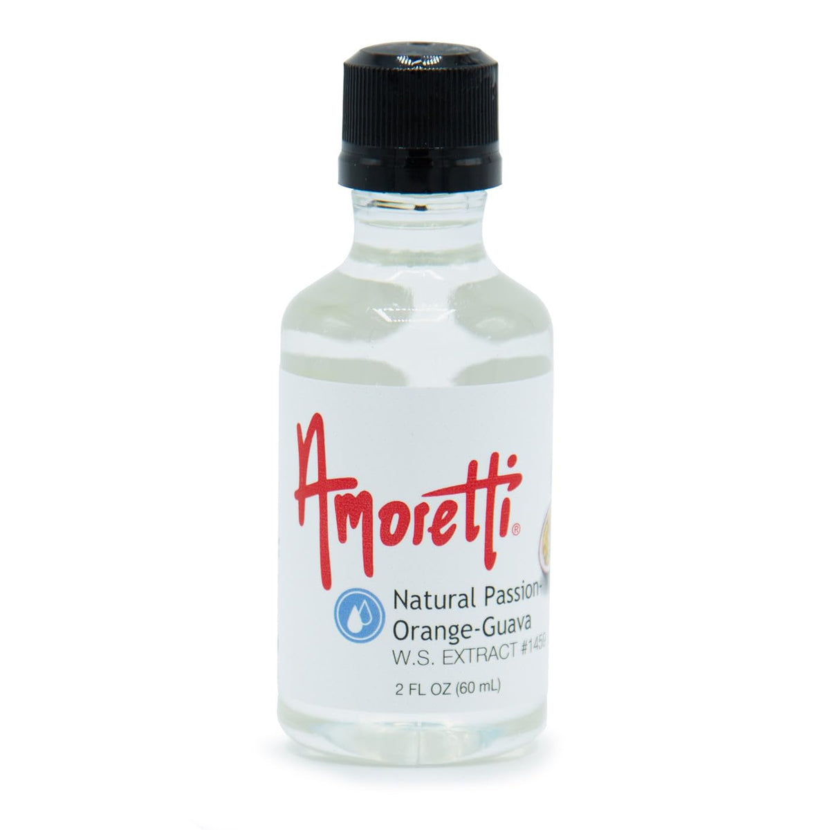 Amoretti - Natural Passion-Orange-Guava Extract Water Soluble 2 oz - Highly Concentrated & Perfect For Pastry, Savory, Brewing, and more, Preservative