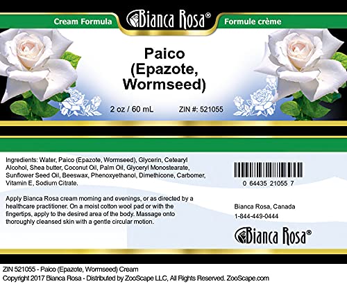 Bianca Rosa Paico (Epazote, Wormseed) Cream (2 oz, ZIN: 521055)