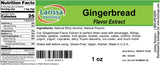 Gingerbread Flavor Extract (1 oz, ZIN: 529209)