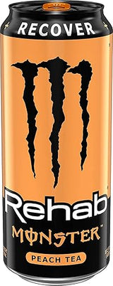 Monster Rehab - Peach Tea + Energy - 15.5oz (Pack of 16)