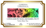 Cinnamon Macadamia Nut Yerba Mate Tea (Single Serve K-Cup Pods) (12 pods, ZIN: 575286) - 2 Pack