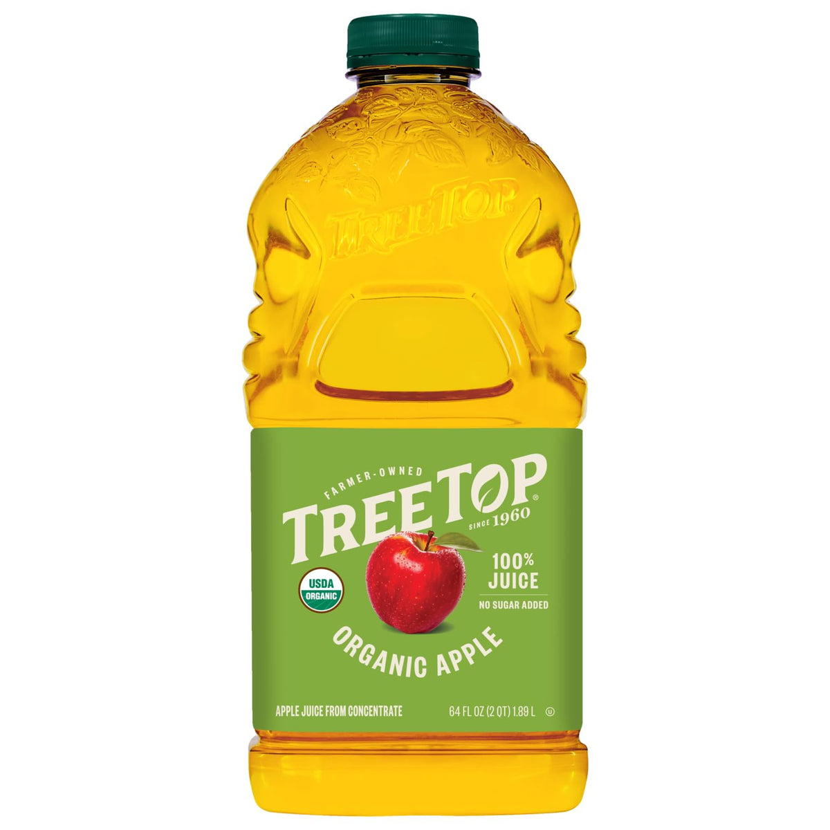 Tree Top Organic Apple Juice, 64 Fl Oz (Pack of 1)