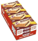 JJ's Bakery Boston Cream Pie Snack Pies, Individual Dessert, Fresh-Baked, Nut-Free, Kosher Parve, 4 Oz Each (Pack of 12)