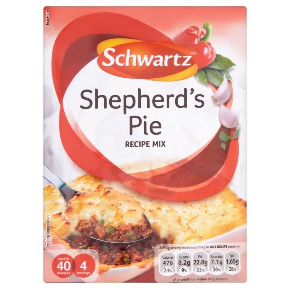 Schwartz Shepherd's Pie Recipe Mix (38g) - Pack of 2