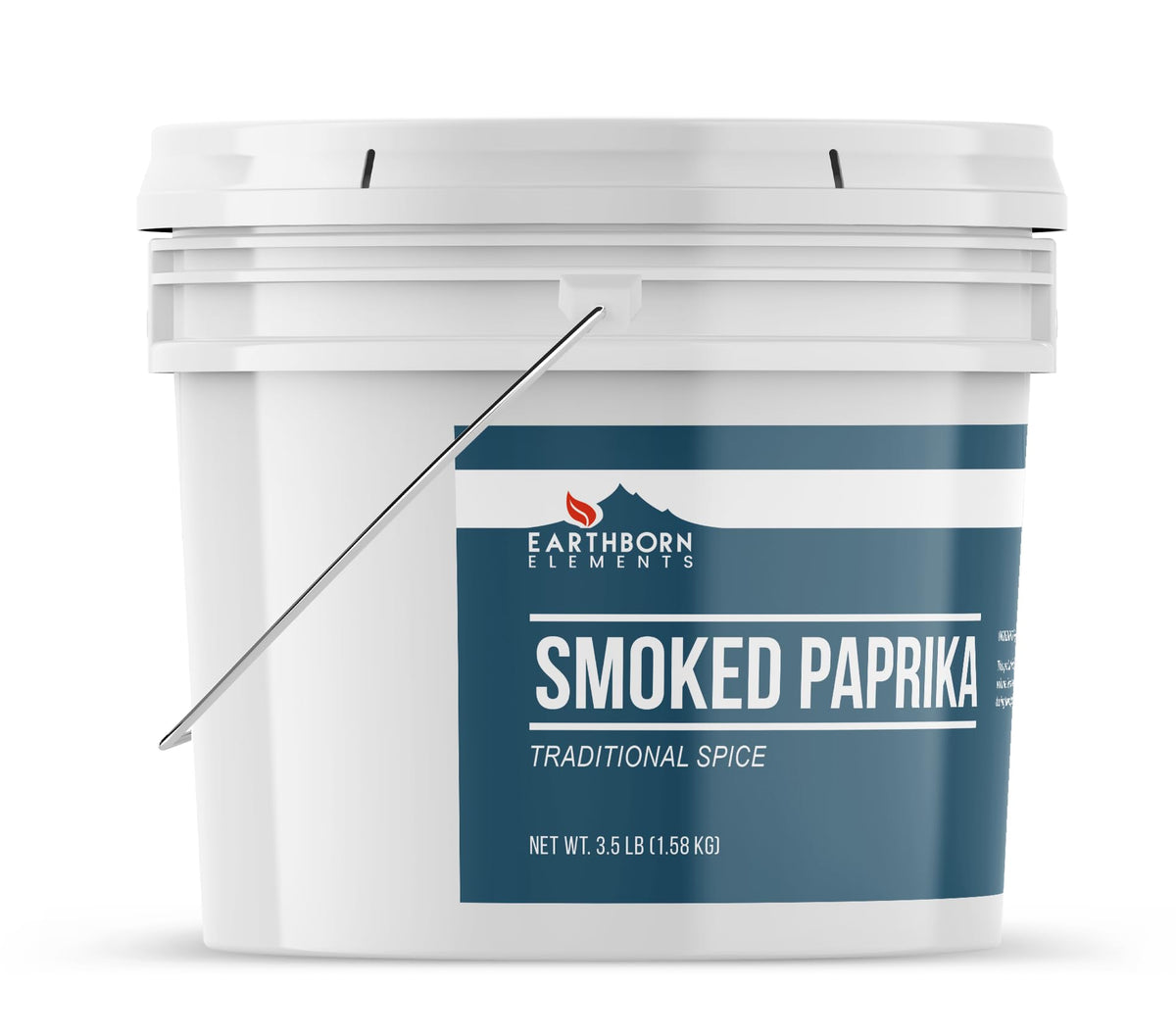 Earthborn Elements Smoked Paprika 1 Gallon Bucket, Mildly Spicy Flavor, Dry Rubs