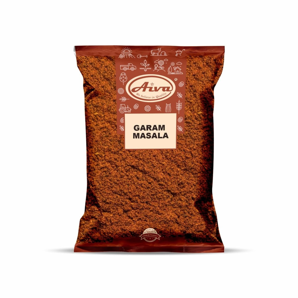 Aiva Garam Masala Ground Spice Blend | Garam Masala Powder | Indian Masala for Cooking | Aromatic Mixed Spices for Curry | Gravies | Marinades