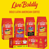 Sello Rojo Fuerte Dark Roast Ground Coffee, 10 oz