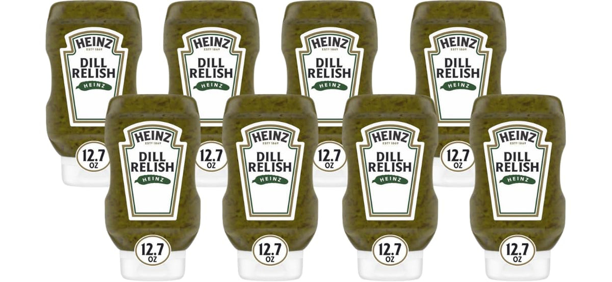 Heinz Dill Relish, 12.7 FL OZ (Pack of 8)