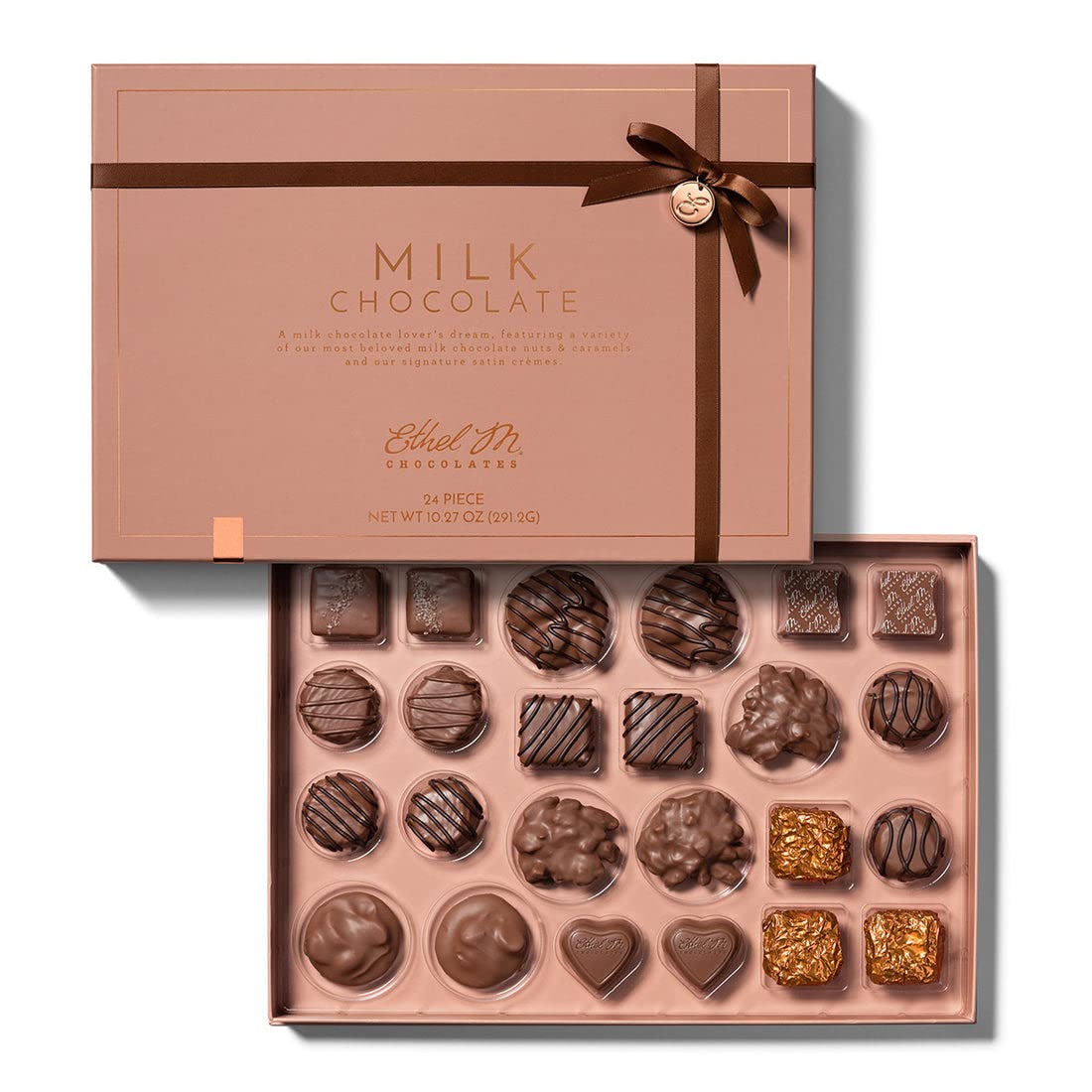 Ethel M Chocolates Milk Chocolate Premium Gift Basket