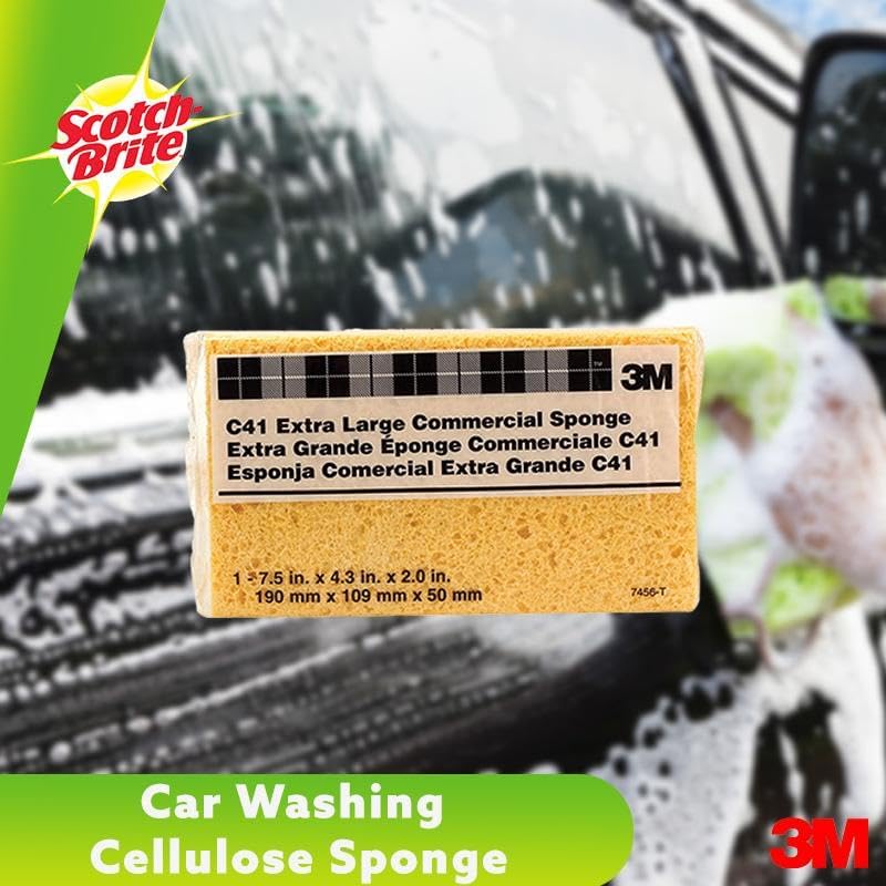 3M C41 Extra Large Commercial Sponge (Pack of 24)