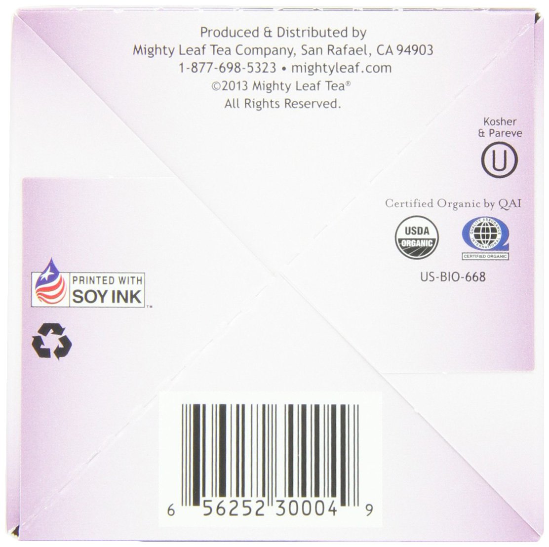 Mighty Leaf Whole Leaf, Tea Organic Earl Grey, 15 Tea Bags Individual Pyramid-Style Tea Sachets of Organic Caffeinated Black Tea with Organic