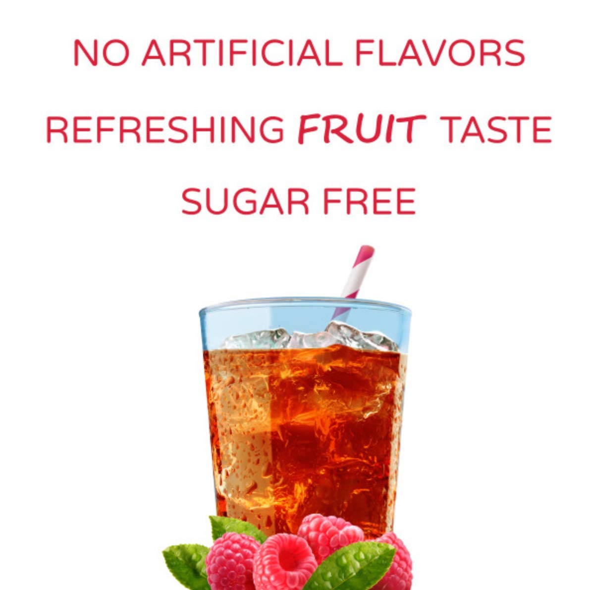 Crystal Light Sugar-Free Raspberry Ice Drink Mix (10 On-the-Go Packets)