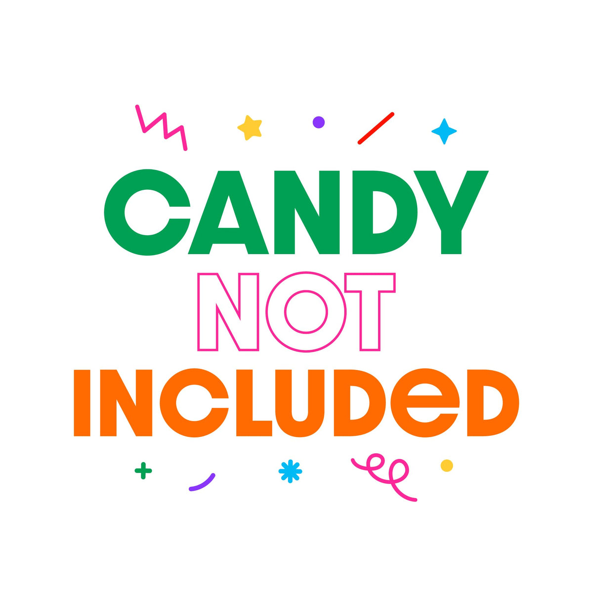 Donut Worry, Let's Party Party Favors - Round Candy Stickers - 108pc