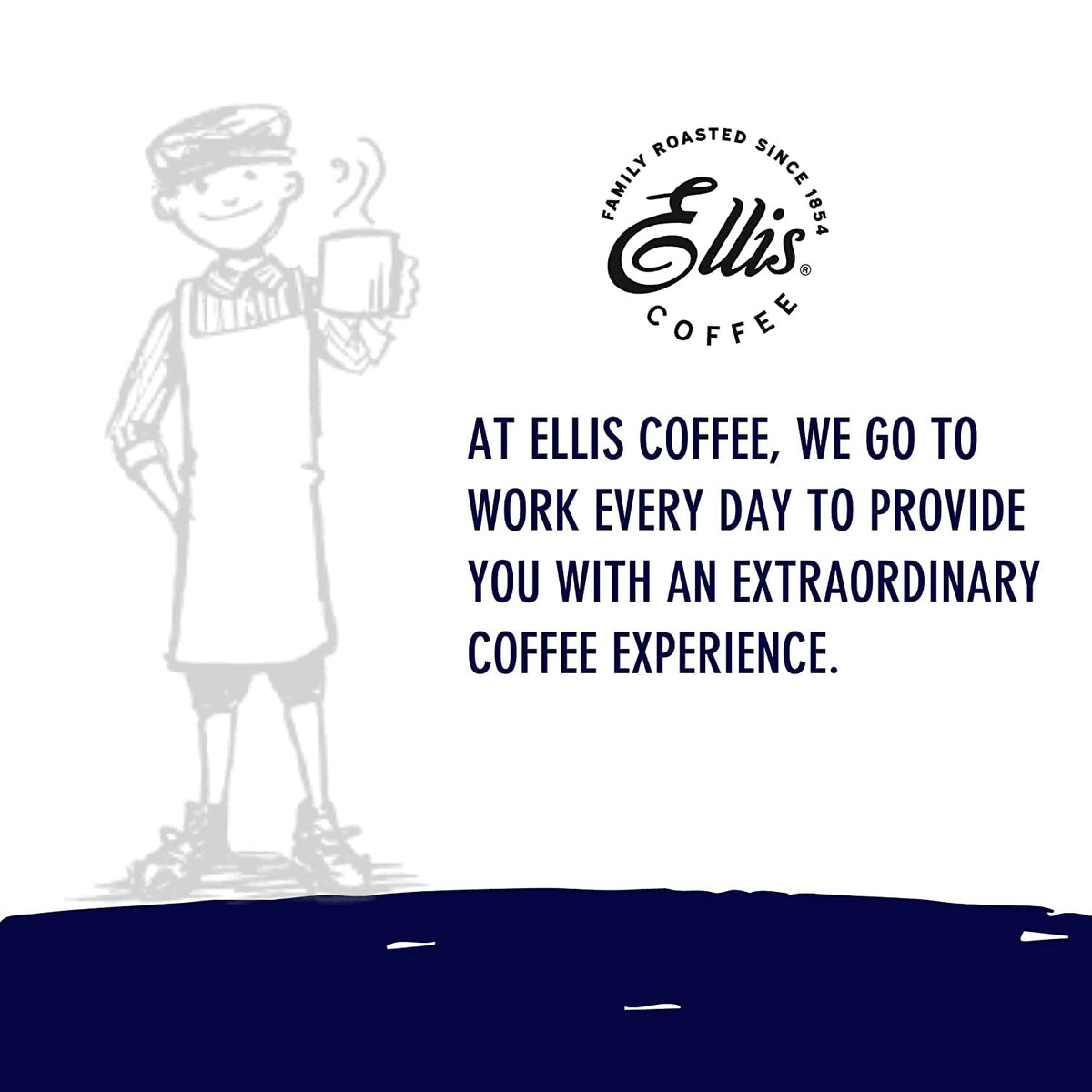 Ellis Coffee - Rainforest Alliance Certified Guatemalan French Roast - Dark Roast - Single Serve Coffee Pods - 24 Coffee Pods
