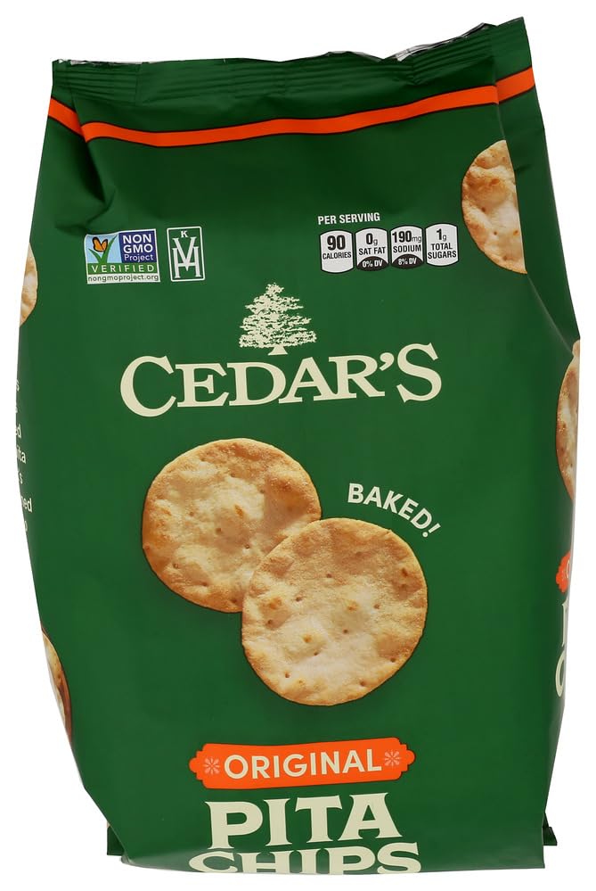 Cedar's Foods, Original Pita Chips, 6 Ounce
