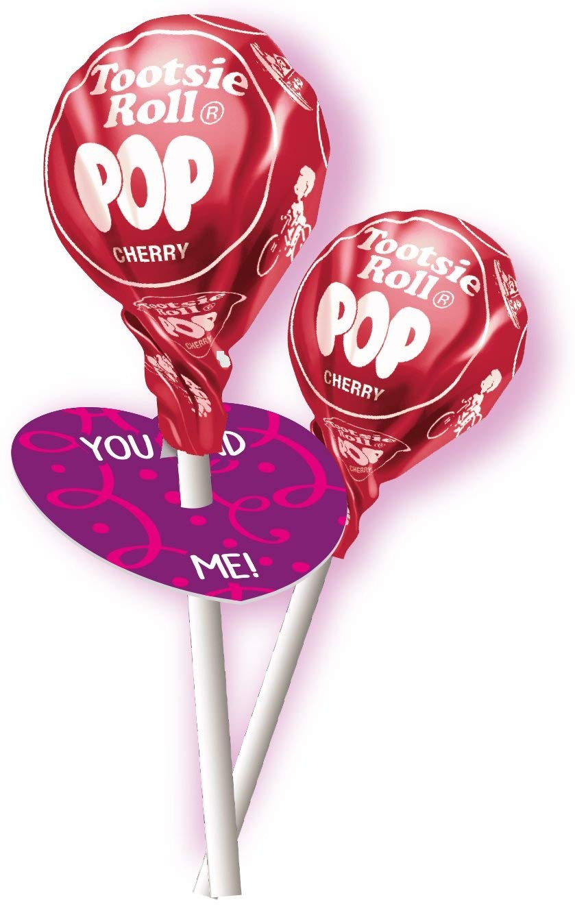 Tootsie Pop Valentine Friendship Exchange Kit, 15.6 ounce Box