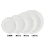 Blue Sky 9-Inch White Plastic Plate (100 Count -9 Inch Plate)