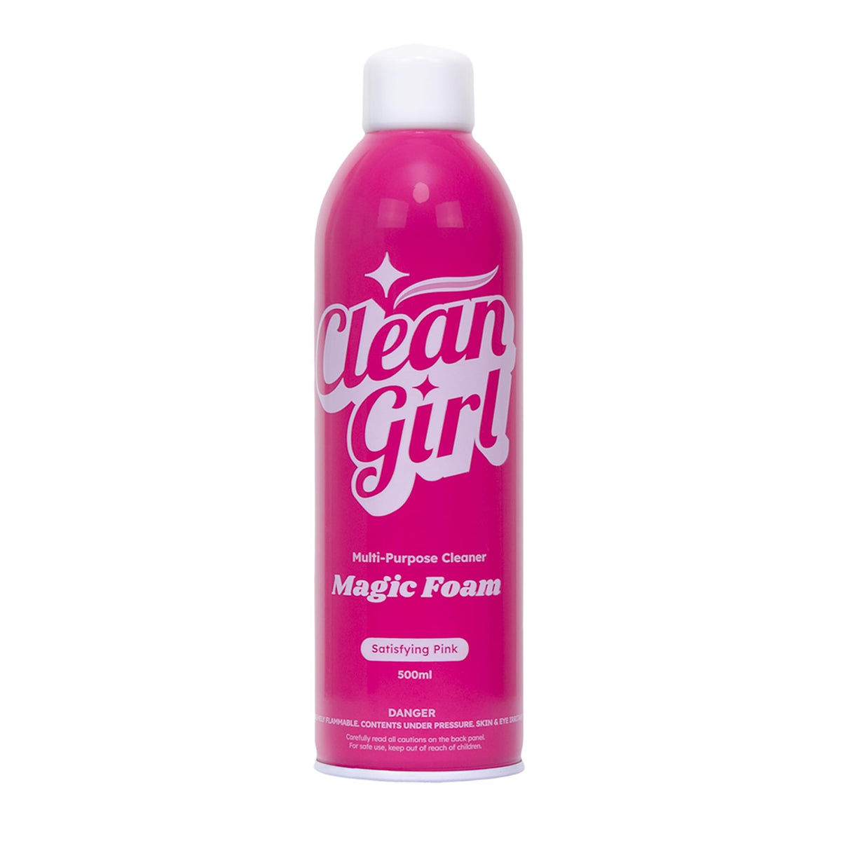 Clean Girl Magic Foam - Satisfying Pink Foaming All-Purpose Cleaner - 500ml