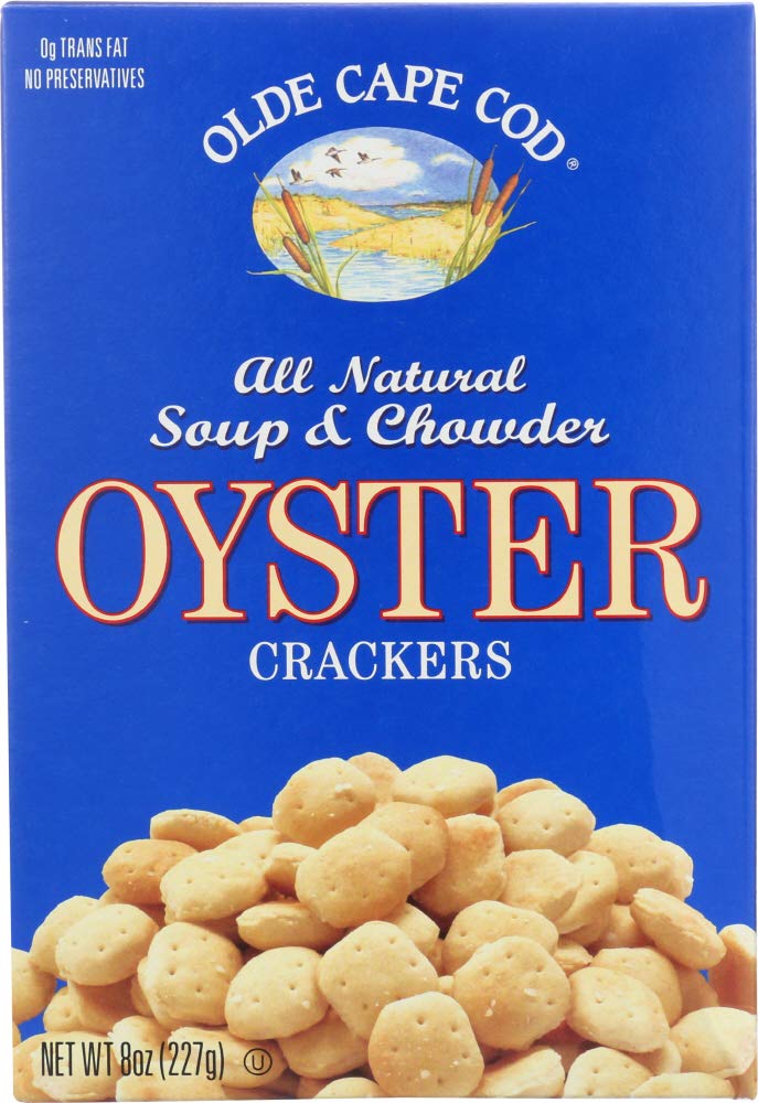 Olde Cape Cod Oyster Crackers, Soup & Chowder, Multi-Pack, 8 oz, (pack of 2)