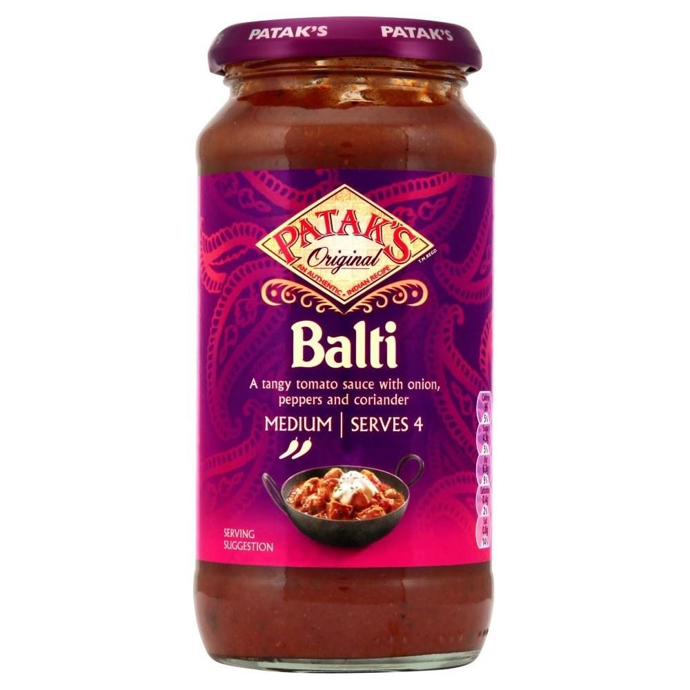 Patak's Balti Cooking Sauce (450g) - Pack of 2