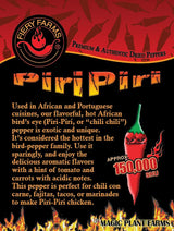 4 oz Fiery Farms African Birds Eye Dried Red Chili Pods Non GMO Hot Peppers Peri Peri Red Hot Chilis Dried Chiles Chili Pepper Capsicum frutescens