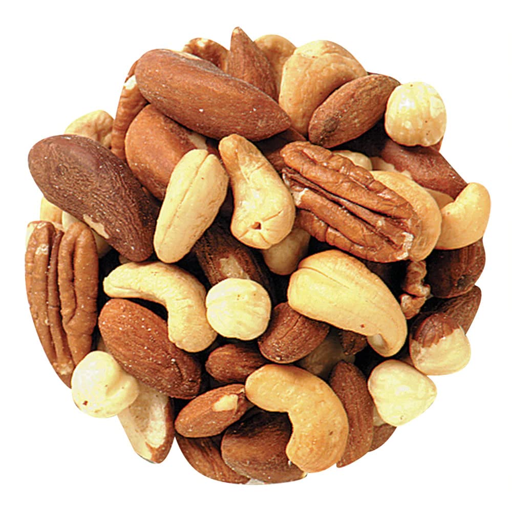 NY SPICE SHOP Unsalted Trail Mix with Mixed Nuts - Dried Fruit Healthy Snacks for Adults and Kids - Nut Snack Packs - 5 Pound