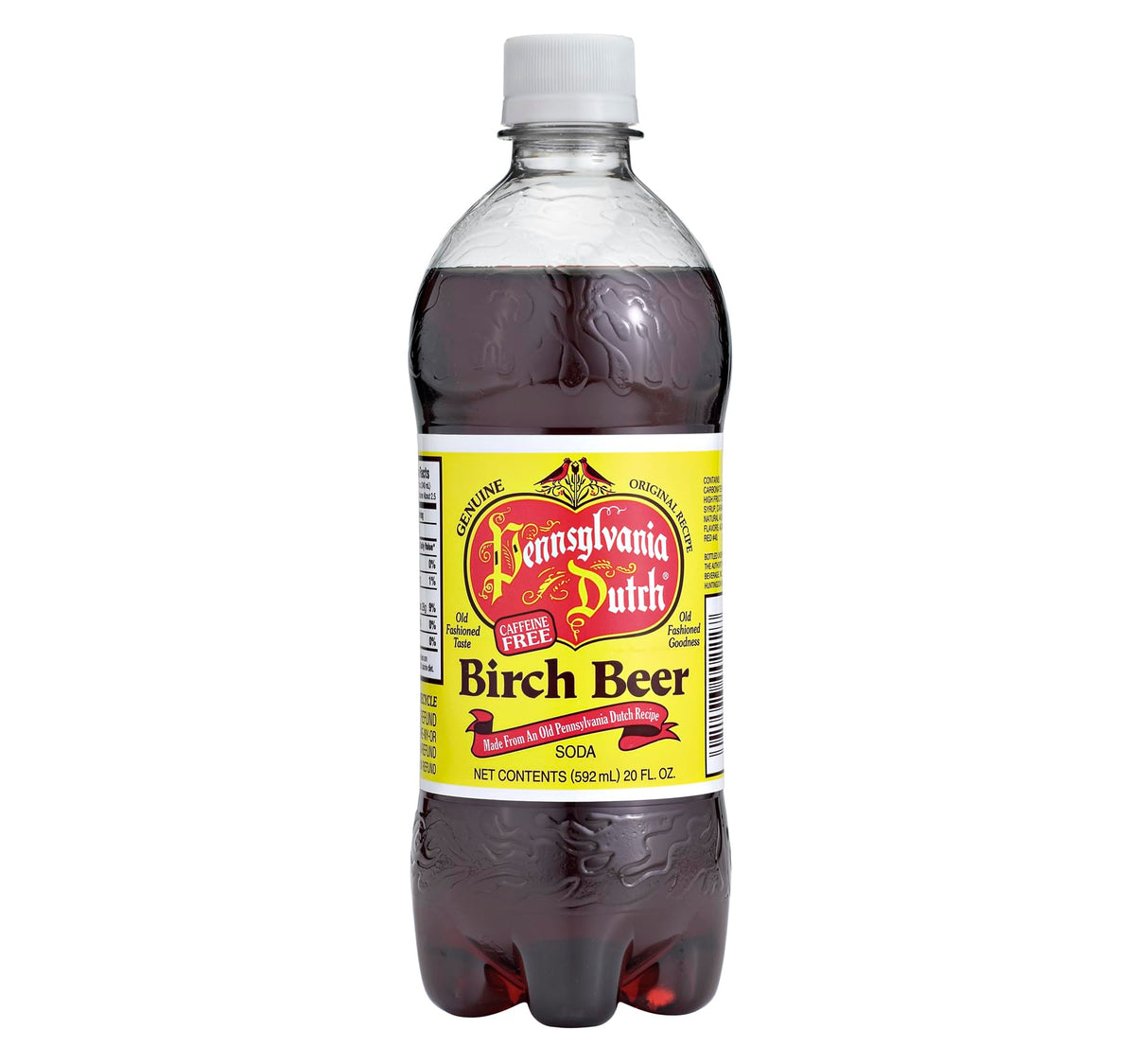 AmishTastes PA Dutch Birch Beer, A Dark, Old-Fashioned Favorite Amish Drink, 20 Oz. (Pack of 4)