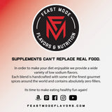 Feast Mode Flavors | Cinnamon Honey Butter Seasoning | Low Sodium No MSG Gluten Free | All Natural Meal Prep Flavoring, Sweet Topper for Breakfast