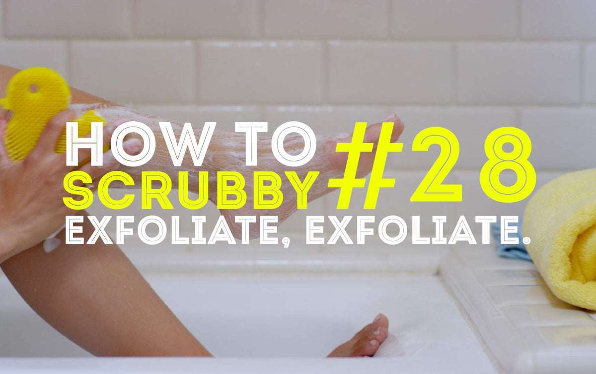 Scrubby's Non-Abrasive Long-Lasting Silicone Scrubber, One Size