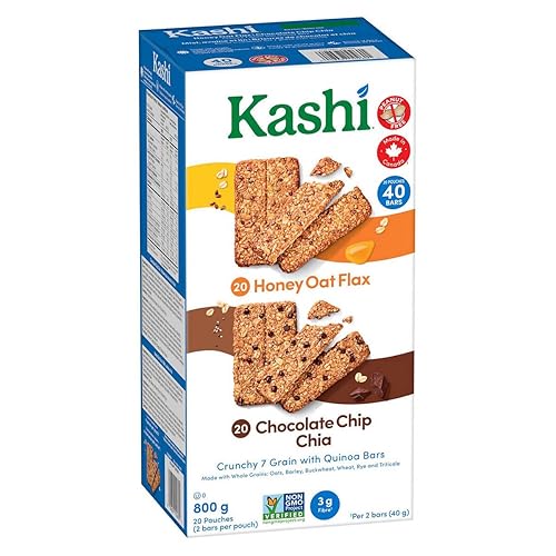 KASHI Seven Grain with Quinoa Bars, 40 Count