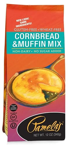 Pamela's Products, Cornbread & Muffin Mix, 12 oz (340 g)(PACK 1)