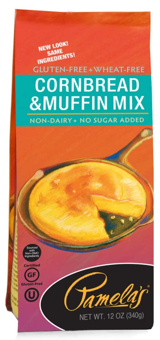 Pamela's Products Gluten Free Cornbread and Muffin Mix - 12 oz - 2PC