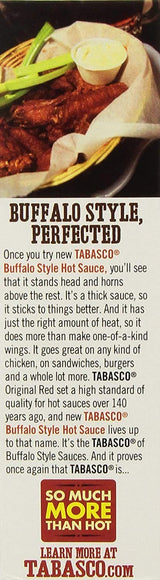 TABASCO Buffalo Style Hot Sauce, 5 Ounce