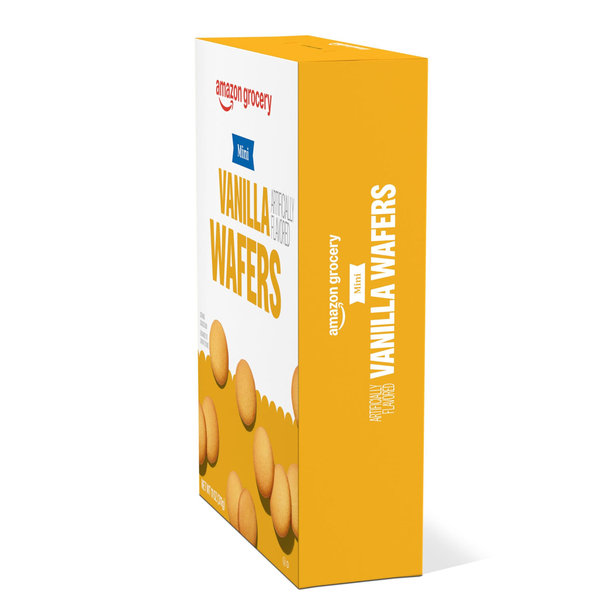 Amazon Grocery, Mini Vanilla Wafers, 11 Oz
