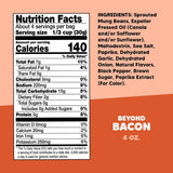 Crunchsters Crunchy Sprouted Mung Beans, Plant-Based Protein Super-Snack and Salad Topper, Gluten-Free, Nut-Free, Vegan, 6g Protein per Serving, 4oz