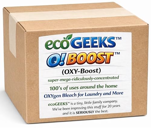 ecoGEEKS O! Boost (OXY-Boost) Multi-Purpose Oxygen Bleach Cleaner 10 LBS Bulk