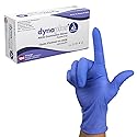 Dynarex DynaPlus Nitrile Exam Gloves, Powder Free, XLarge, 1 Box of 180 Gloves