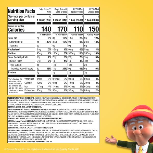 Keebler, Cookies and Crackers, Variety Pack, 31.2 oz (30 Count)