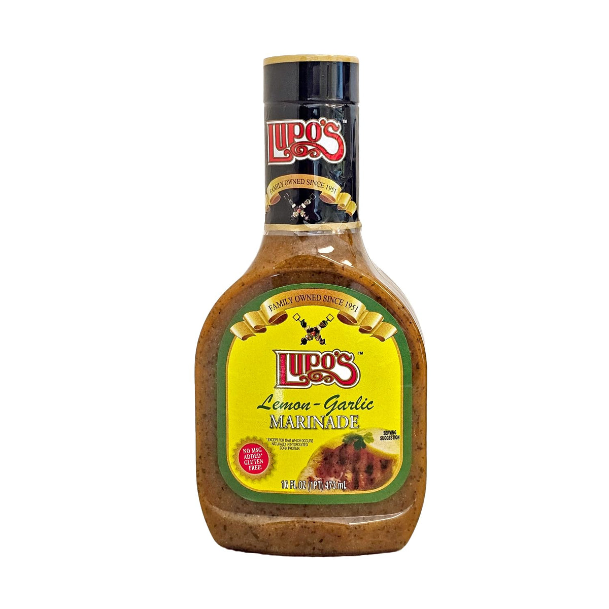 Lupo's Lemon-Garlic Marinade 16 Oz